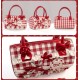 Mademoiselle Pearl Strawberry Handbag(Reservation/3 Colours/Full Payment Without Shipping)